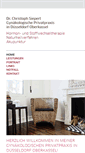 Mobile Screenshot of frauenarzt-oberkassel.de
